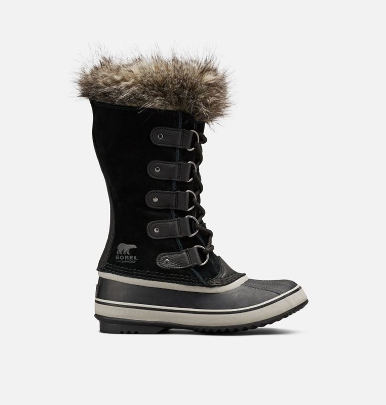 Womens Snow Boots Black - Sorel Joan of Arctic™ Low - 157298-JWA